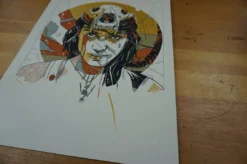 Art Prints Hlökk - 2016 Tyler Stout Poster Print VARIANT BONES Galerie F