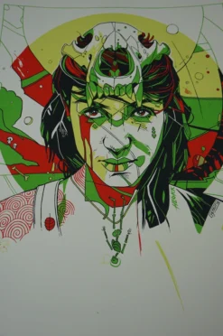 Art Prints Hlökk - 2016 Tyler Stout Poster Print Reg. BONES Galerie F