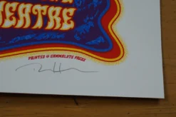 Bisco Inferno - 2015 Dave Hunter Poster Disco Biscuits Denver, CO Red Rocks Colorado