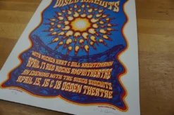Bisco Inferno - 2015 Dave Hunter Poster Disco Biscuits Denver, CO Red Rocks Colorado