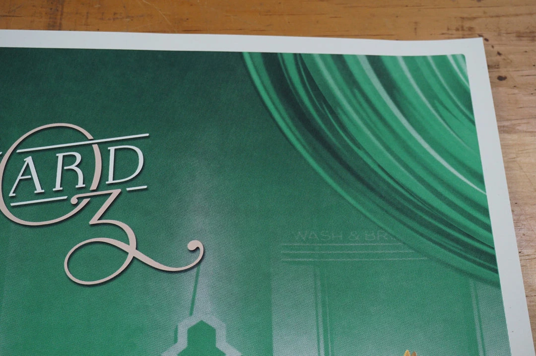 Wizard Of Oz - 2015 DKNG Yellow Horse Screen Printed Poster MONDO