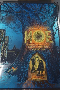 Foil Posters Moe - 2014 Zeb Love Screen Printed Poster FOIL Edition