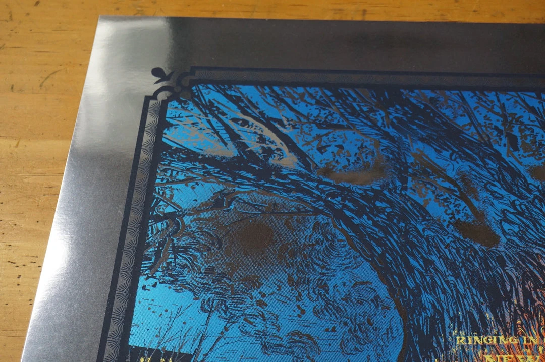 Foil Posters Moe - 2014 Zeb Love Screen Printed Poster FOIL Edition