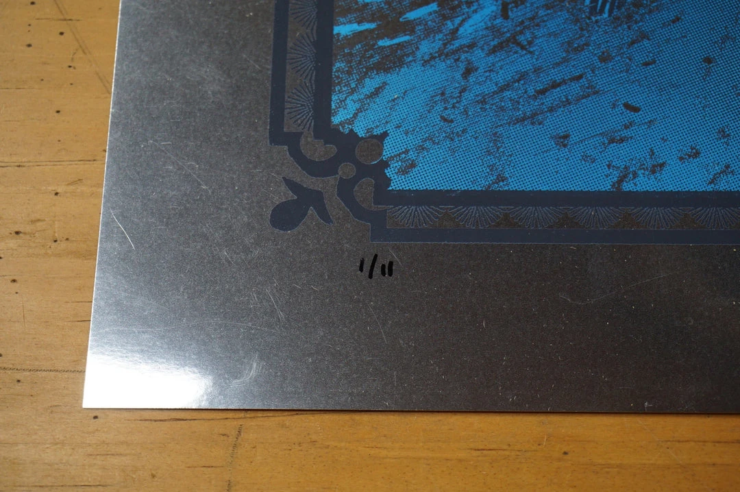 Foil Posters Moe - 2014 Zeb Love Screen Printed Poster FOIL Edition