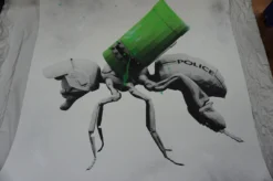 Palynology - Ludo 2016 Screen Printed Poster Signed/numbered Hand Finished