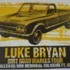 Luke Bryan - 2013 Print Mafia Poster Wayne, IN Allen Co War Memorial Gig Posters