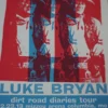 Luke Bryan - 2013 Print Mafia Poster Columbia MO John Wayne Missou Arena