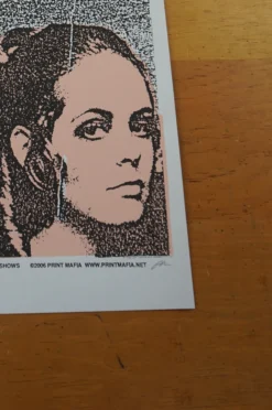 Gig Posters Ray Lamontagne - 2006 Print Mafia Poster Nashville, TN War Memorial