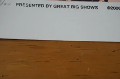 Gig Posters Ray Lamontagne - 2006 Print Mafia Poster Nashville, TN War Memorial