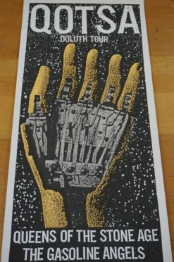 Queens Of The Stone Age - 2007 Print Mafia Poster Boise, Idaho QOTSA