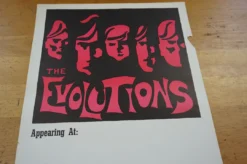 Sold Out Posters Gig Posters The Evolutions - Limited Edition Vintage Poster Jack Green
