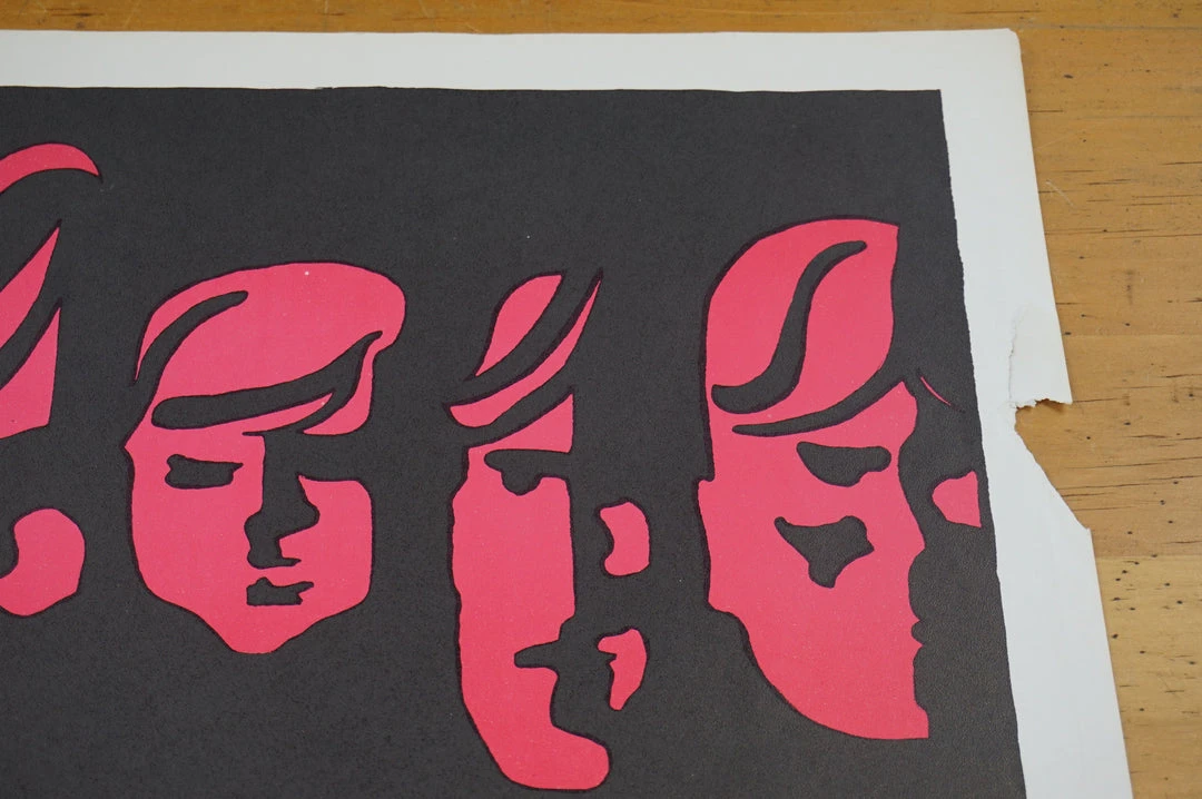 Sold Out Posters Gig Posters The Evolutions - Limited Edition Vintage Poster Jack Green