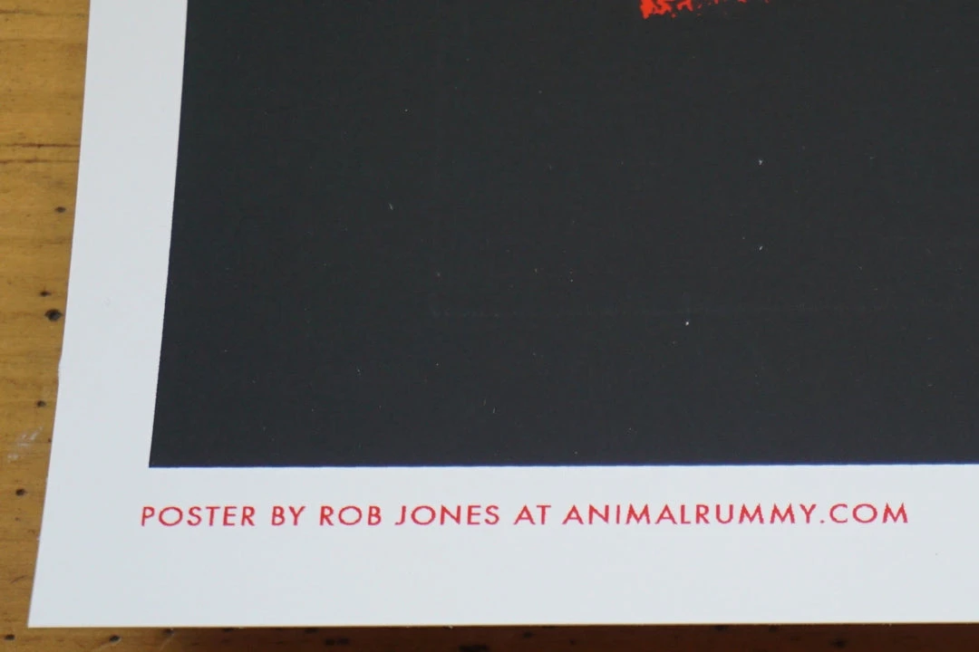 The White Stripes - 2007 Rob Jones Poster Edmonton, Alberta Gig Posters