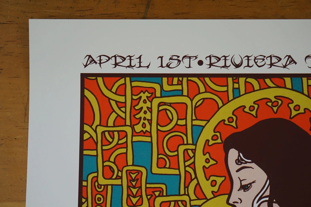 Queens Of The Stone Age - 2011 Jermaine Rogers Poster Chicago