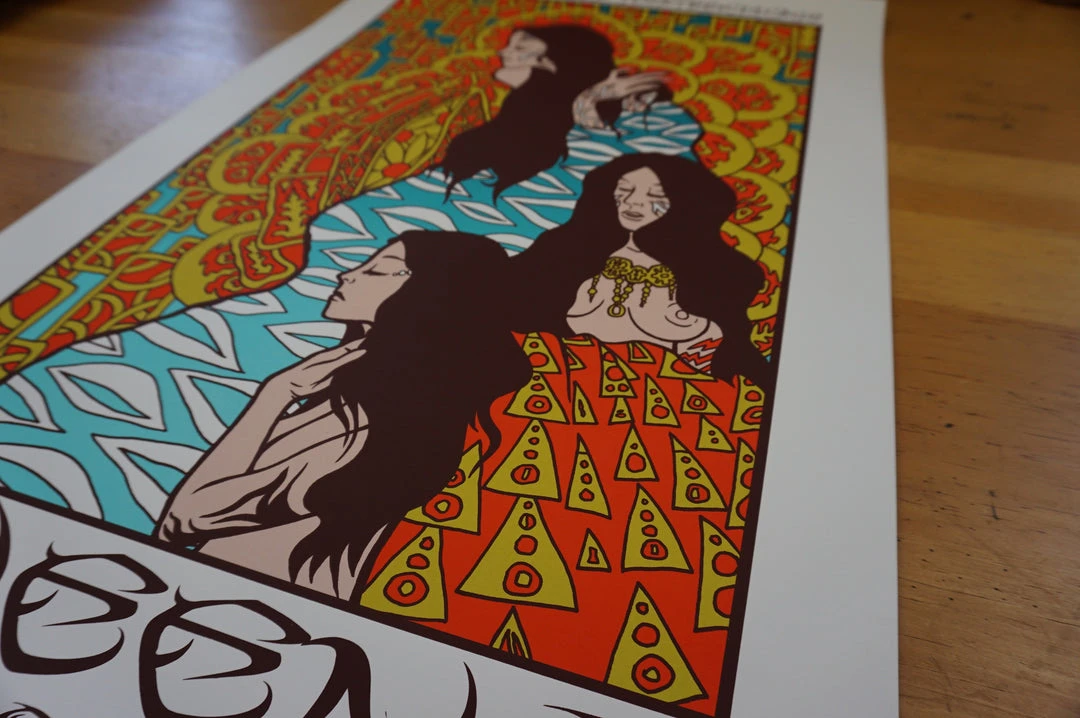 Queens Of The Stone Age - 2011 Jermaine Rogers Poster Chicago