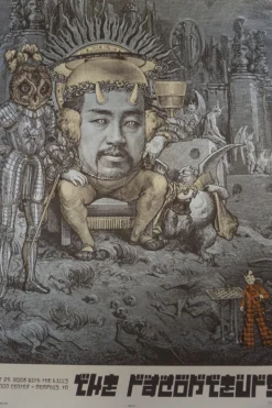 Gig Posters The Raconteurs - 2008 Rob Jones Poster Jack White Memphis, TN