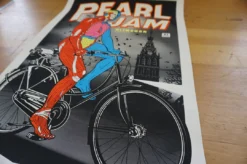 Pearl Jam - 2010 Ames Brothers Poster Nijmegen Holland