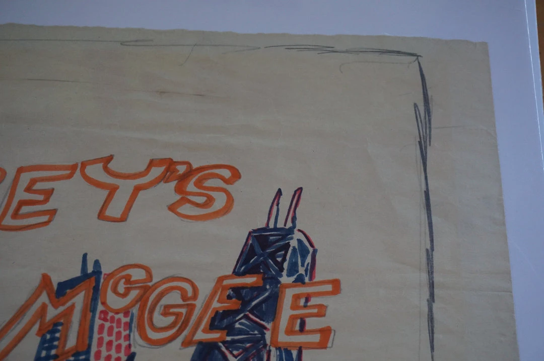 Umphrey's McGee - 2006 Jim Pollock Poster Original Marker Taj Gig Posters