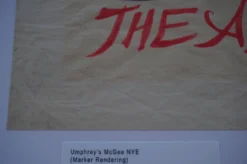 Umphrey's McGee - 2006 Jim Pollock Poster Original Marker Taj Gig Posters