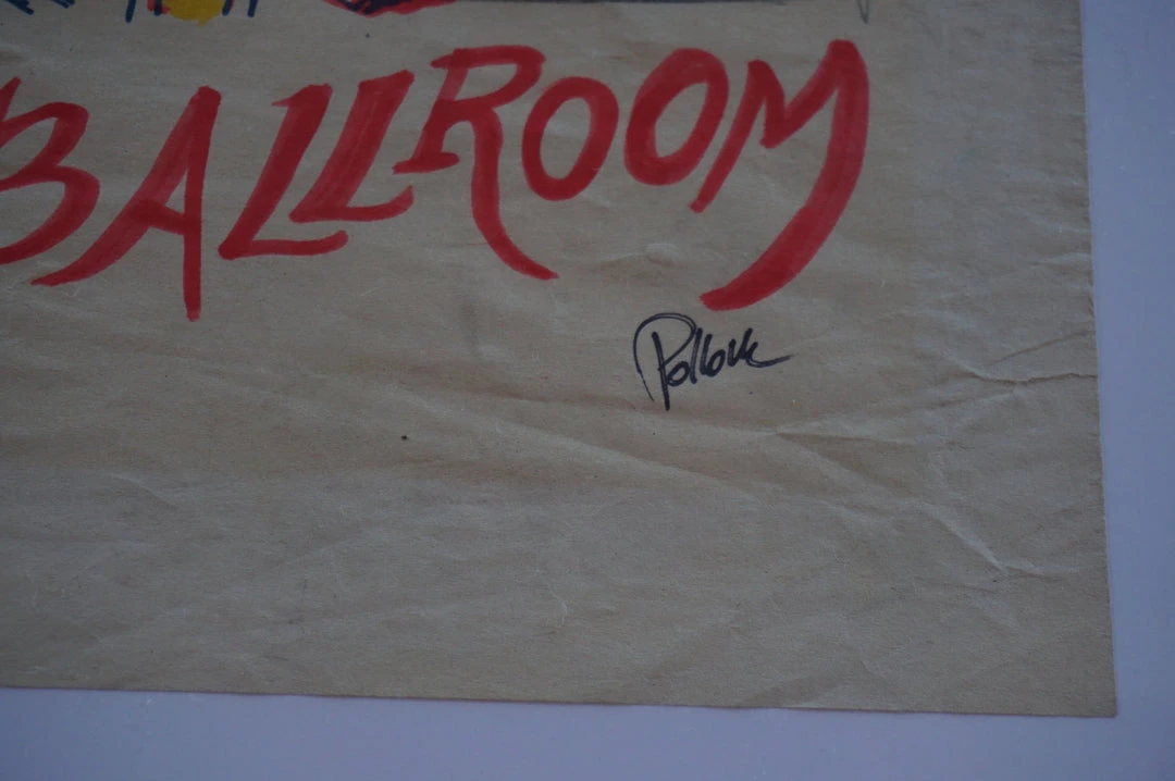 Umphrey's McGee - 2006 Jim Pollock Poster Original Marker Taj Gig Posters