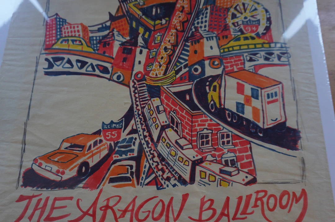 Umphrey's McGee - 2006 Jim Pollock Poster Original Marker Taj Gig Posters