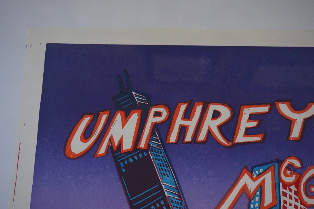 Umphrey's McGee - 2006 Jim Pollock Poster AP Chicago Taj Mahal