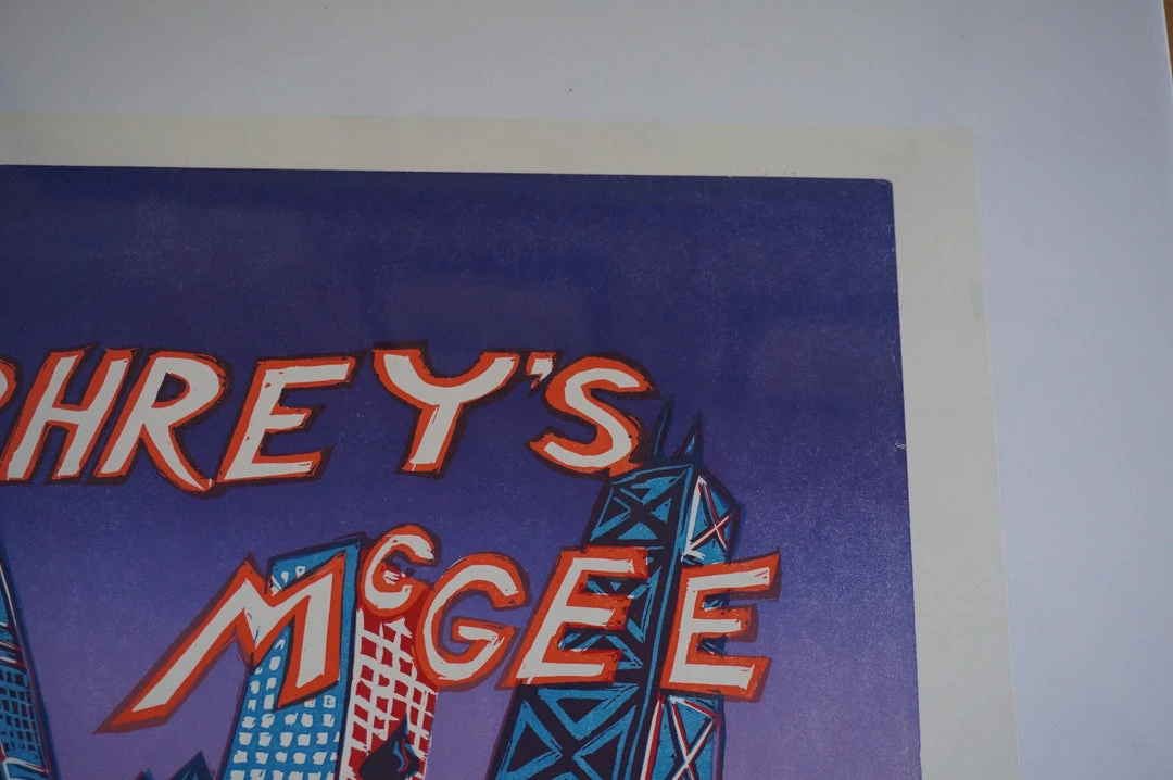 Umphrey's McGee - 2006 Jim Pollock Poster AP Chicago Taj Mahal