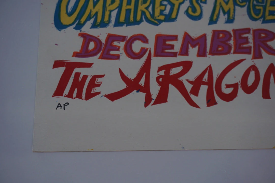 Umphrey's McGee - 2006 Jim Pollock Poster AP Chicago Taj Mahal