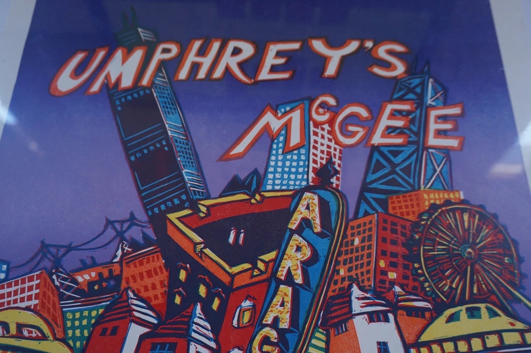 Umphrey's McGee - 2006 Jim Pollock Poster AP Chicago Taj Mahal