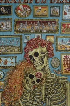 Grateful Dead Chicago - 2015 EMEK Poster Fare Thee Well 87/150 GD50