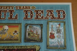 Grateful Dead Chicago - 2015 EMEK Poster Fare Thee Well 87/150 GD50