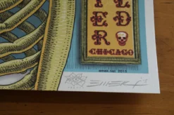 Grateful Dead Chicago - 2015 EMEK Poster Fare Thee Well 87/150 GD50