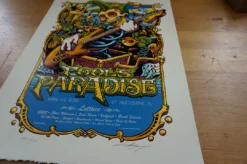 Fool's Paradise - 2016 AJ Masthay Poster St Augustine, FL Gig Posters
