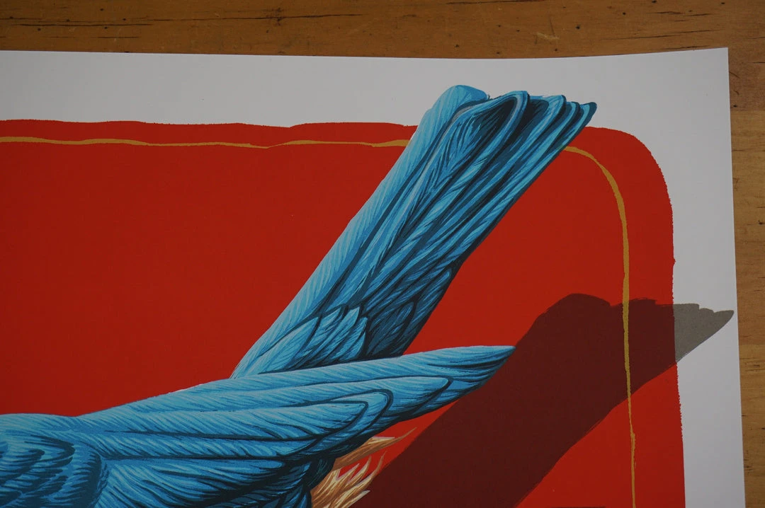 Art Prints Lazuli (Blue Bird) - 2016 Andrew Ghrist Poster Galerie F