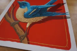 Art Prints Lazuli (Blue Bird) - 2016 Andrew Ghrist Poster Galerie F