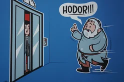 Hold The Door - 2016 Dave Perillo Poster Hodor Game Of Thrones