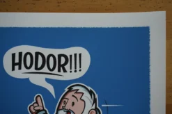 Hold The Door - 2016 Dave Perillo Poster Hodor Game Of Thrones