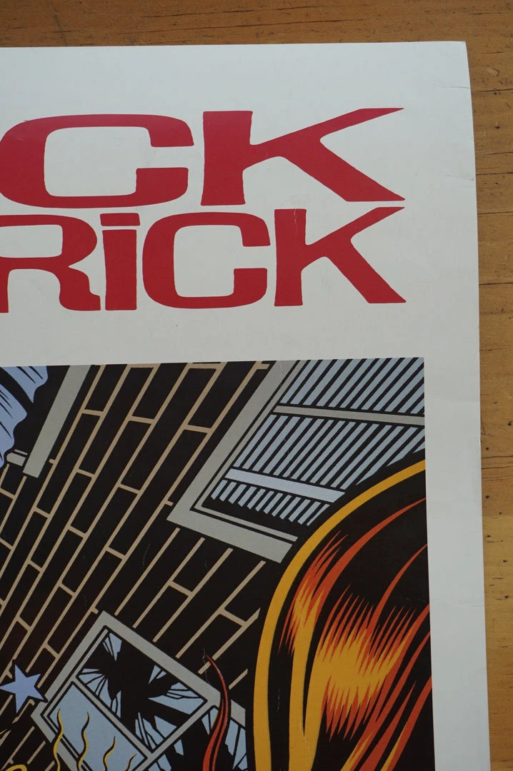 Sold Out Posters Iggy Pop - 1990 Virgin Records Promotional Two Sided Poster Gig Posters