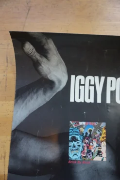 Sold Out Posters Iggy Pop - 1990 Virgin Records Promotional Two Sided Poster Gig Posters