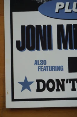 Bob Dylan - 1998 Geoff Gans Poster United Center Chicago, IL