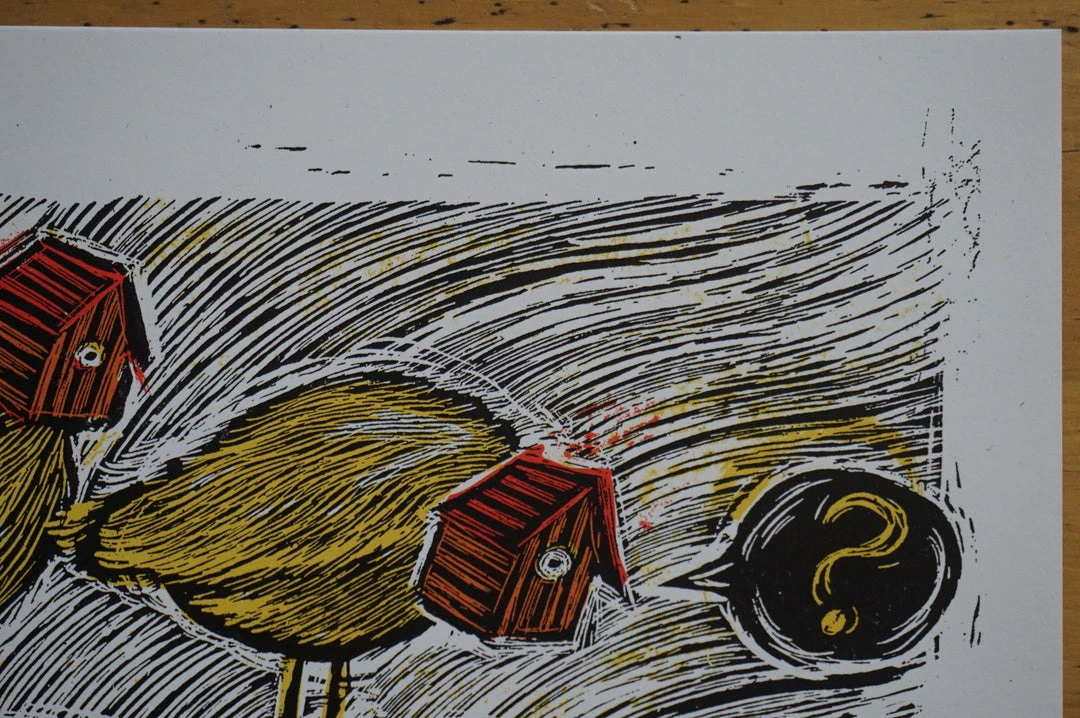 Chicago, IL Bottomless Pit - 2009 Dan Grzeca Poster Poison Arrows Chicago