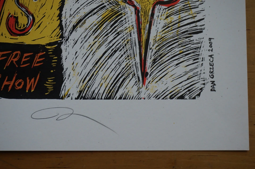 Chicago, IL Bottomless Pit - 2009 Dan Grzeca Poster Poison Arrows Chicago