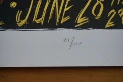 Chicago, IL Bottomless Pit - 2009 Dan Grzeca Poster Poison Arrows Chicago