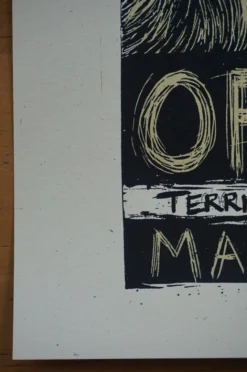 Off On Off - 2009 Dan Grzeca Poster Chicago, IL Hideout