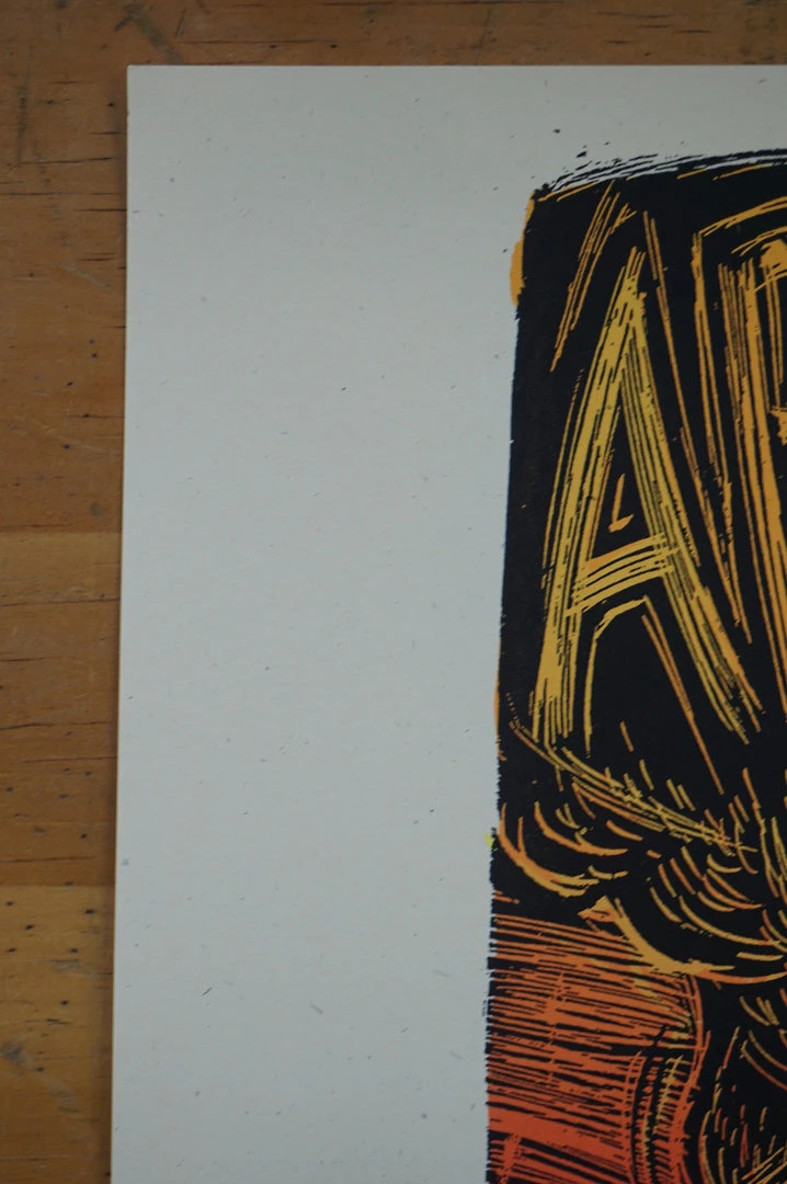 Apocalypse Cow - 2009 Dan Grzeca Poster Chicago, IL Three Floyds Art Prints