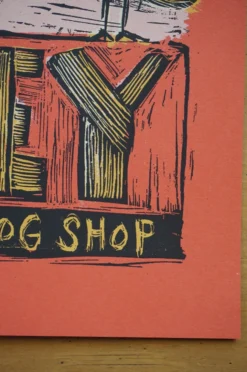 Mudhoney - 2009 Dan Grzeca Poster Cleveland OH Grog Shop Gig Posters