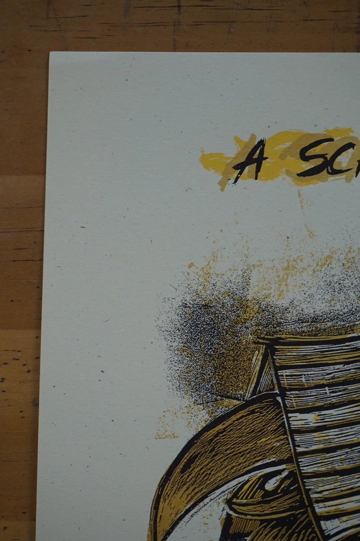 Escovedo Buckner - 2009 Dan Grzeca Poster Chicago, IL Schubas