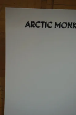 Arctic Monkeys - 2013 Third Alert Designs Poster Oakland CA Fox Theater