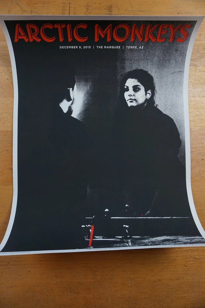 Arctic Monkeys - 2013 Third Alert Designs Poster Print Marquee Tempe, AZ Gig Posters