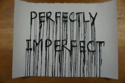 Perfectly Imperfect - 2015 Hijack Poster Street Art Brainwash Mr Brainwash